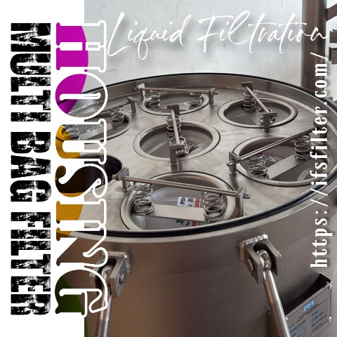 Multi Bag Filter Housing SS304 & SS316L untuk High Flow Industrial Liquid Filtration